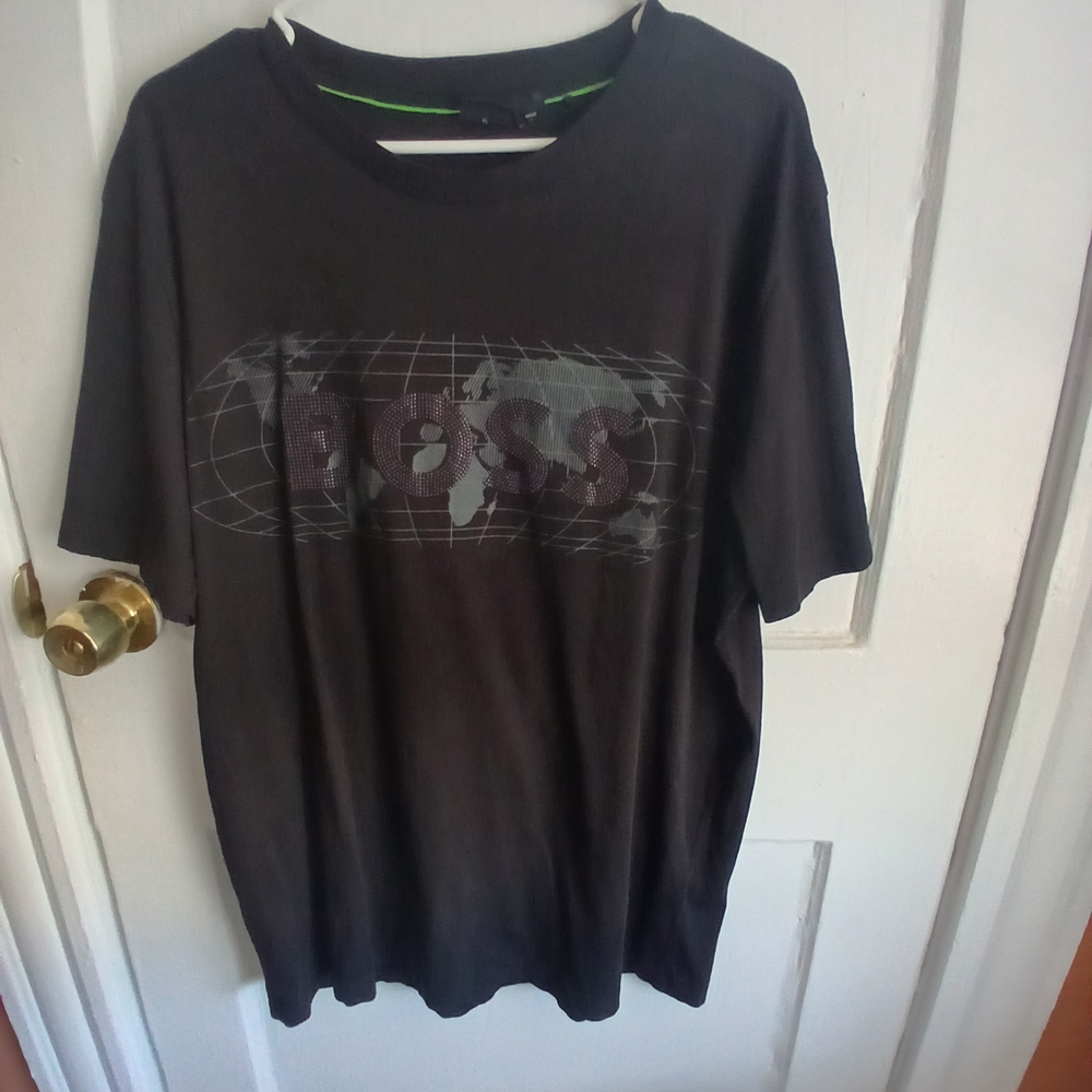 Hugo Boss 'Boss' Rhinestone Shirt.